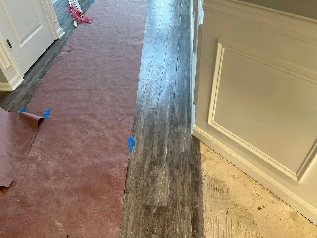 Completed marble shower restoration in Palmerton